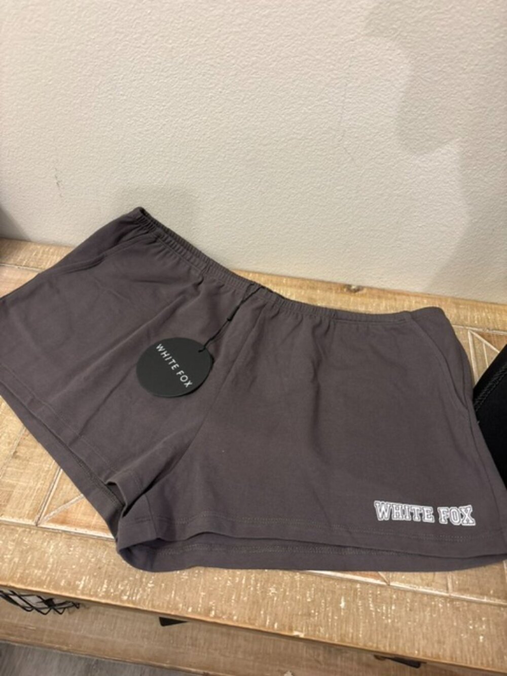 White Fox 2 PC Social Season Baby Tee & Short Set - Picture 3 of 4